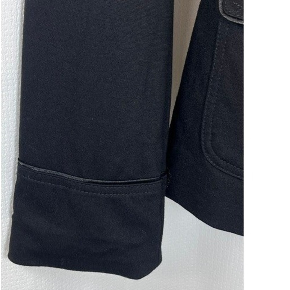 White House Black Market Classic Black Tailored Belted Safari Field Blazer 8 - Picture 9 of 16
